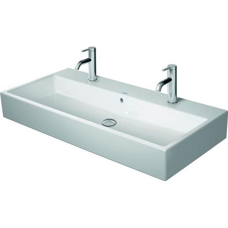 Duravit Vero Air Waschtisch, 100x47cm, mit Überlauf, 2 Hahnlöcher (1/5)