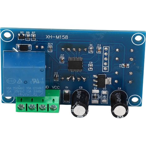 Relais temporisé 0-99s module sortie intermittente, affichage tube numérique, minuterie programmable DC12V (1/5)