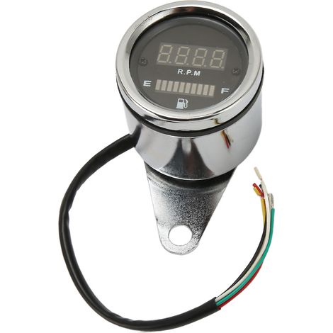 Compteur de vitesse numérique intégré stable et fiable pour moto tout-terrain, jauge de niveau de carburant robuste et durable (1/5)