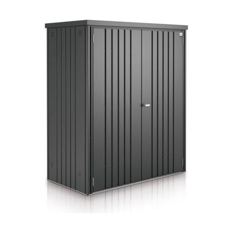 Geräteschrank Gr. 150 dunkelgrau-met.155x83x182,5 cm