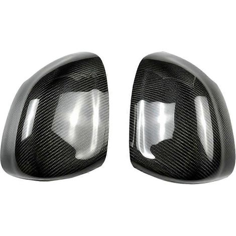 Funda de retrovisor lateral con guarnición en fibra de carbono para Volvo S90 2018-2025 (1/5)