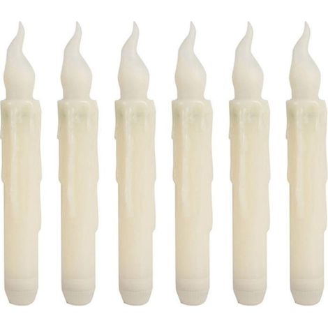 6 LED-Lichter für Halloween-Dekorationen