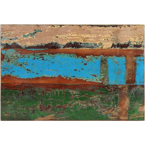 Tischplatte Rechteckig 60x90 cm 25-27 mm Altholz Massiv vidaXL
