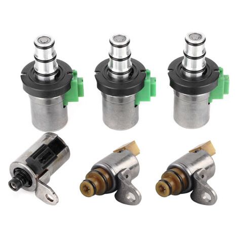 SUNXURY 6-teiliges Set Getriebemagnetventile, passend für FORD Focus 1998-16 4-Gang Frontantrieb 1,8 l 2,0 l 4F27-E (1/5)