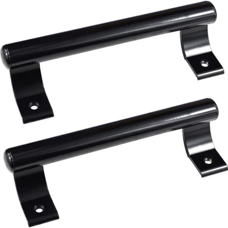 Poignées de Porte Coulissante Style Métallique Moderne – Pour Portes Vitrées Balcon & Coulissantes 2 pièces 20cm Aluminium (1/5)