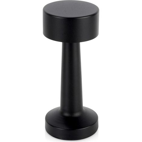 Lámpara de mesa LED, negro mate, 8 × 21 cm (1/5)