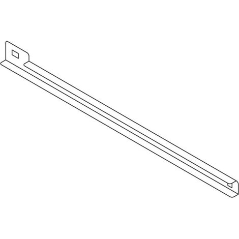 Glissière centrales GN 2/1 (593 mm) en inox pour réfrigérateurs 1400 litres - VIRTUS