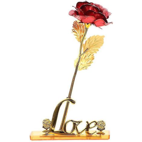 1 rose artificielle