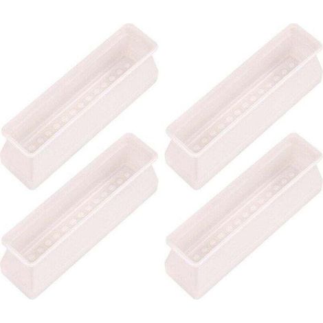 Juego de 4 protectores de silicona para patas y muebles, protectores para patas contra grafitis - Crezuo