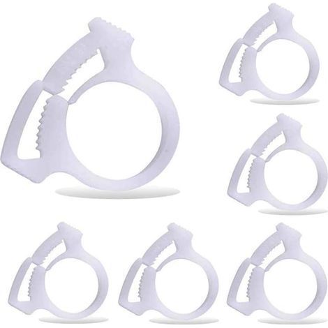6 pièces B15 pinces de fixation du tuyau de balayage de piscine, convient pour le nettoyeur de piscine Polaris 180 280 360 380 480 (1/5)