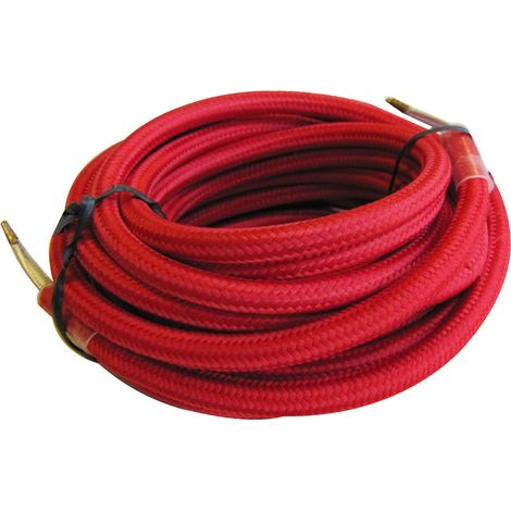 Filo di tessuto TIBELEC, tessuto, rosso Centrale Brico (1/3)