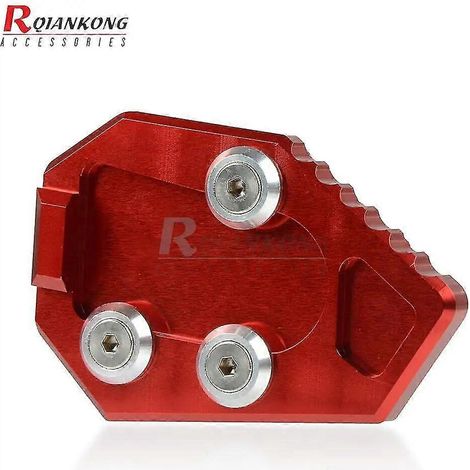 Seitenständerverlängerung aus Aluminium für Honda CB1000R (2008–2015) – rot3 (1/5)
