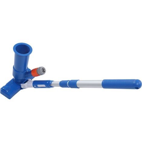 Schwimmbadreinigungsset mit Teleskop-Saugdüse, Reinigungskopf, Saugbürste, Vierkantstange, europäischer Standard (1/5)