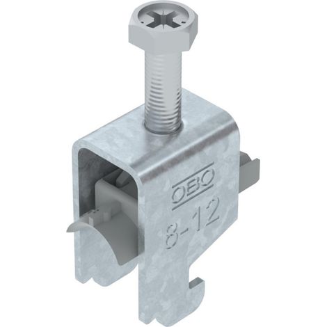 OBO Bettermann Bügelschelle 2056 08-12mm Stahl tauchfeuerverzinkt, 100 Stück, 1187202 (1/2)