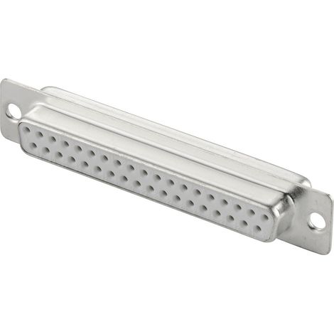 Embase SUB-D femelle 50 pôles 180 ° fût à souder 1 pc(s) (1/2)