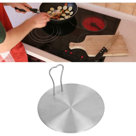 Küchenzubehör, Wärmeleitplatte für Induktionskochfeld, Induktionskochfeldadapter, magnetische Wärmeleitung und Wärmeübertragung, 16 (1/5)