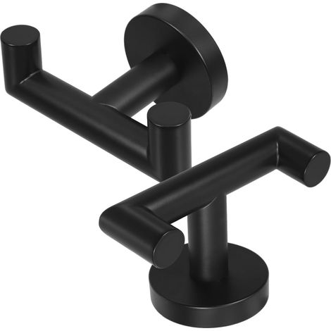 Doppel Handtuchhaken aus Edelstahl 304 modernes und robustes
