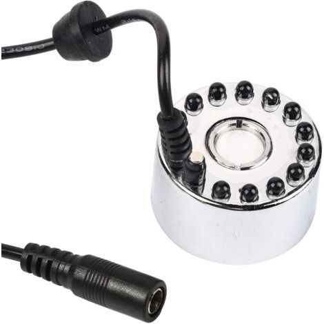 1 Humidificateur à Ultrasons, 12 LED Couleur, Pour Fontaine Étang Jardin (1/5)