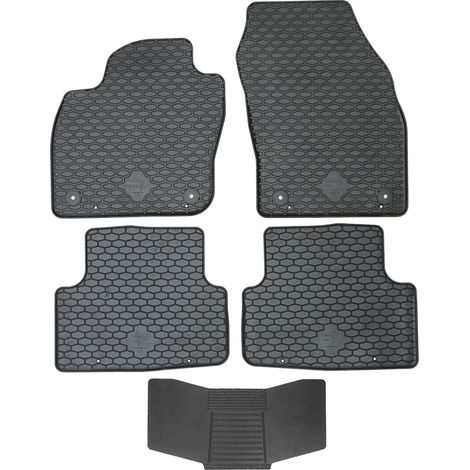 Tappetini DOMA 221814 + copritappeto 251992 - VW T-Cross 2019- STOP. MONTATO AV2 anteriore (1/5)