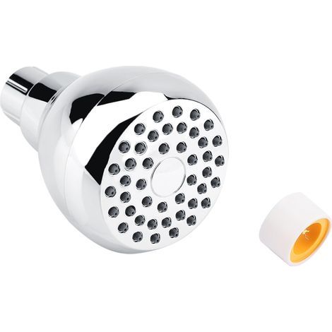 Kleiner amerikanischer Handbrausekopf mit Sprühfunktion, wassersparende Chromoberfläche für das Badezimmer (1/5)