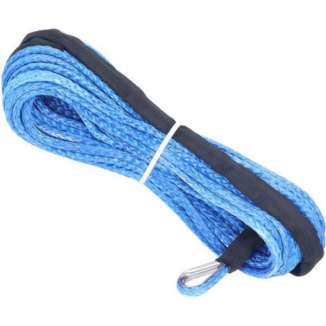 corde de treuil synthétique Corde de Treuil Résistante à L'usure, Haute Performance pour Camions ARB UTV, moto remorquage (1/5)