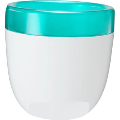Pot de fleurs à arrosage automatique, vase de 12,7 cm (5 pouces) avec verre blanc (1/5)