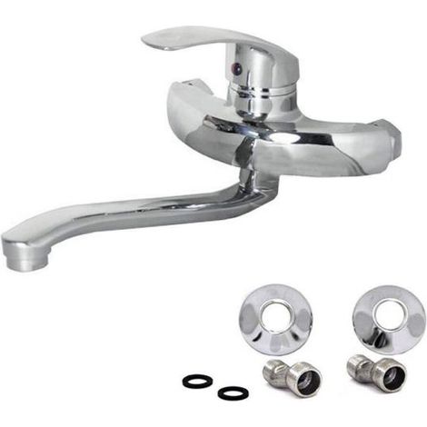 MISCELATORE RUBINETTO MONOCOMANDO LAVELLO VASCA BAGNO CANNA LUNGA 52335A