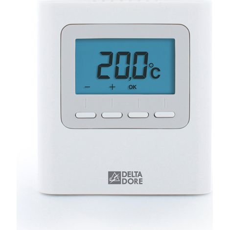 Thermostat delta dore Minor 1000 weiß beleuchtetes LCD Display