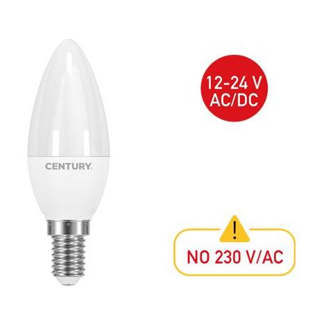 LAMPADINE CENTURY LED BT E14 OL.  5W C.