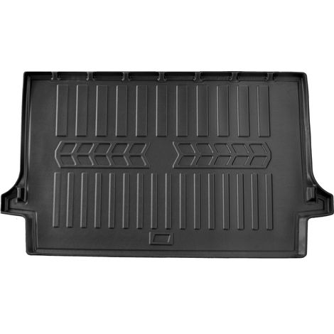 Alfombrilla maletero Citroën Grand C4 Picasso I 2006-2013 Versión 5 plazas, 7 plazas (3ª fila de asientos plegada) (1/5)