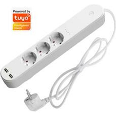 Denver SHP-310U – Verlängerungskabel, 3-in-1-Smart-Steckdose, 1,5 Meter