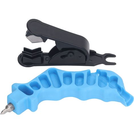Poinçonneuse pour tuyau d'irrigation goutte-à-goutte PE, outil de perforation et insertion, coupe-tube, raccord de jardin, poinçon à trous pour tuyauterie d'arrosage, 1 pièce (1/5)
