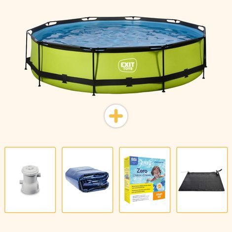 Exit-toys Piscine Exit Ronde - 360x76 cm - 5-pièces SCB25 (1/5)