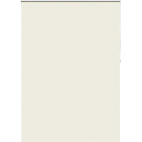 Maison Exclusive - Estor enrollable opaco 164,4x230 cm, tela, anc