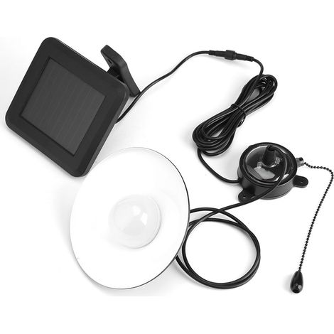 Suspension solaire pour jardin, terrasse ou patio, avec télécommande. Lampe suspendue pour terrasse ou patio. (1/5)