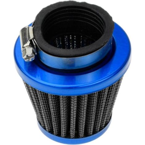 Filtre à air pour moto 38 mm 15 pouces, filtre d'admission à haut débit, kit d'admission d'air froid conique Sport Power Mesh pour moto (1/5)