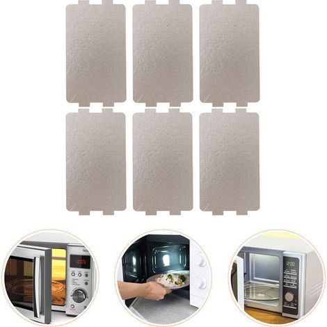 6 feuilles de mica utilisées pour la protection contre les micro-ondes, couvercle de protection pour guide d'ondes résistant à la ch (1/5)