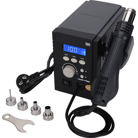 Station de chauffe 700W pour réparation téléphone et ordinateur, prise AU 220V (1/5)