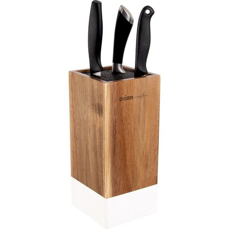 Supporto per coltelli in legno Whiteline (1/5)