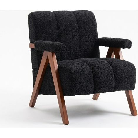 STILVORA Silla de oficina ergonómica con reposapiés y soporte lumbar de aire, cuero, negro (1/5)