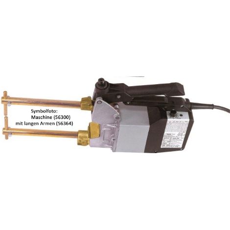 Braccio elettrodo CU con elettrodi da Ø 10 mm, lunghezza 350 mm