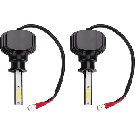 2 ampoules H1 60W blanc LED voiture feu de croisement sans ventilateur ampoule L5 (1/3)