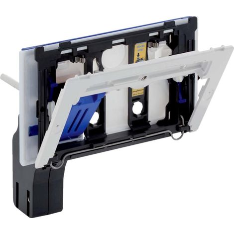 Geberit Kombifix - Set mit Einwurfschacht für Duofresh WC-Reinigungswürfel, für Unterputzspülkasten Sigma 12 cm 115.610.00.1 (1/5)