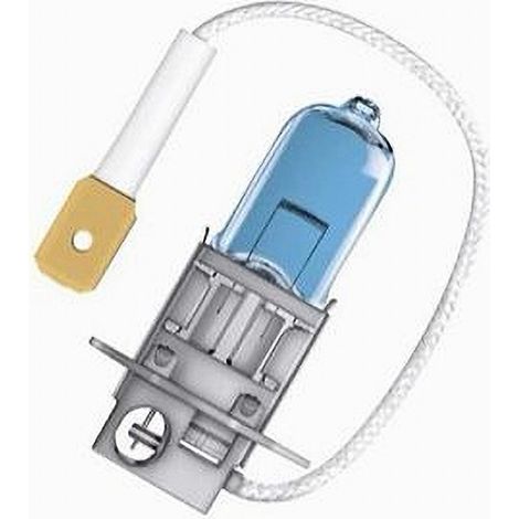 TRADE SHOP - Lampadina Alogena H3 55w 12v Luce Bianco Freddo Fendinebbia Per Auto Moto H3-bx02 - (1/2)