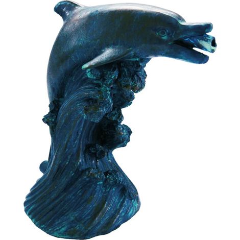 Ubbink Escupidor de estanque Delfín 18 cm 1386020