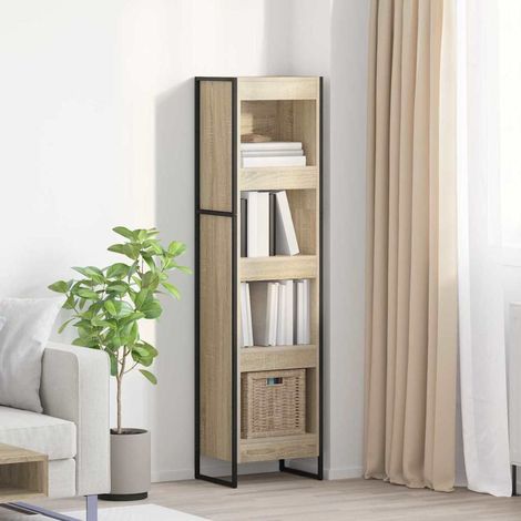 Bücherregal Sonoma 40 x 30 x 155 cm Holzwerkstoff