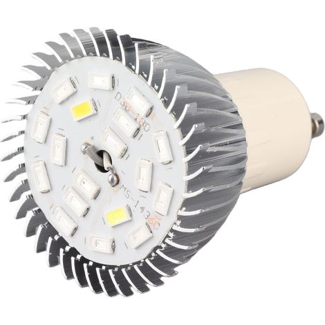 LED élèvent des lumières pour plantes d'intérieur spectre complet E27 / E14 / GU10 85‑265V 18W 18 LED élèvent l'ampoule de croissance hydroponique de plante de fleur légère(GU10) (1/5)