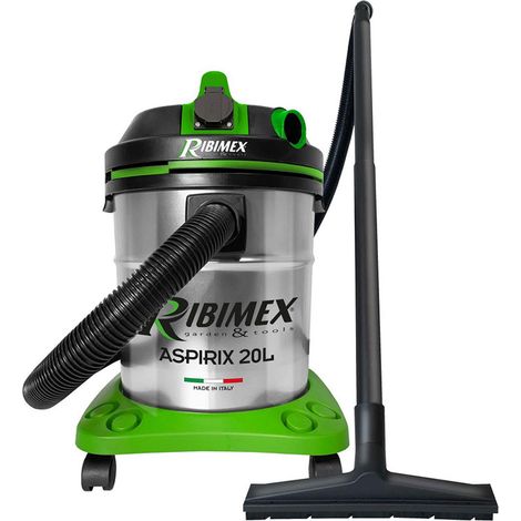aspiratore con serbatoio acqua e polvere 20l 1200w - PRASP20IT/PEX - Ribimex (1/7)