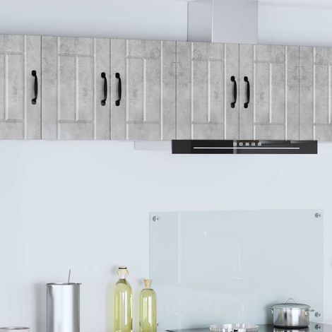 vidaXL Meuble mural LUCCA Gris béton 30 x 31 x 40 cm Bois d'ingénierie (1/5)
