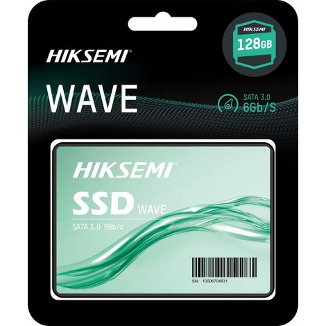 Unità SSD HIKSEMI WAVE (S) da 128 GB SATA3 2,5" (460/370 MB/s) 3D NAND